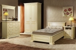 Кровать «Верди люкс» 900×2000, массив дуба